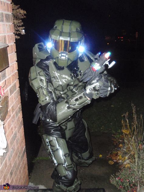 diy halo costume|halo costume with full helmet.